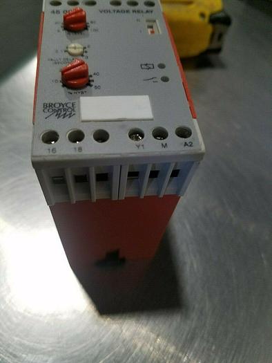 Used Broyce Control Voltage Relay Model 321-6781 Type: 45050 24 vac 110 vac 230 vac