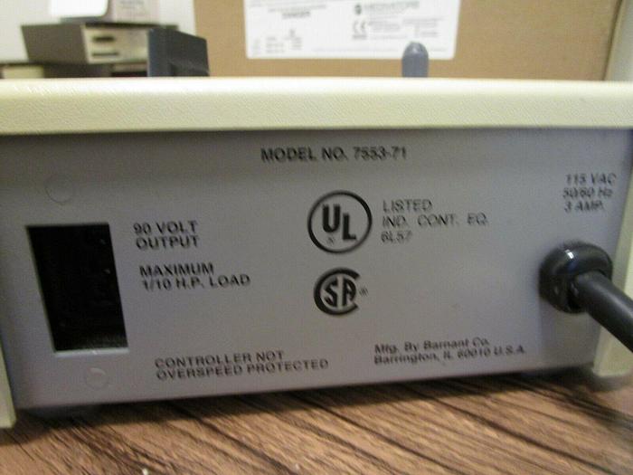 Used Cole-Parmer Speed Controller (for peristaltic ammonia pump)