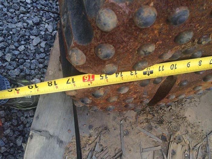 Used 17-1/2" DHD 112 Hammer Bit
