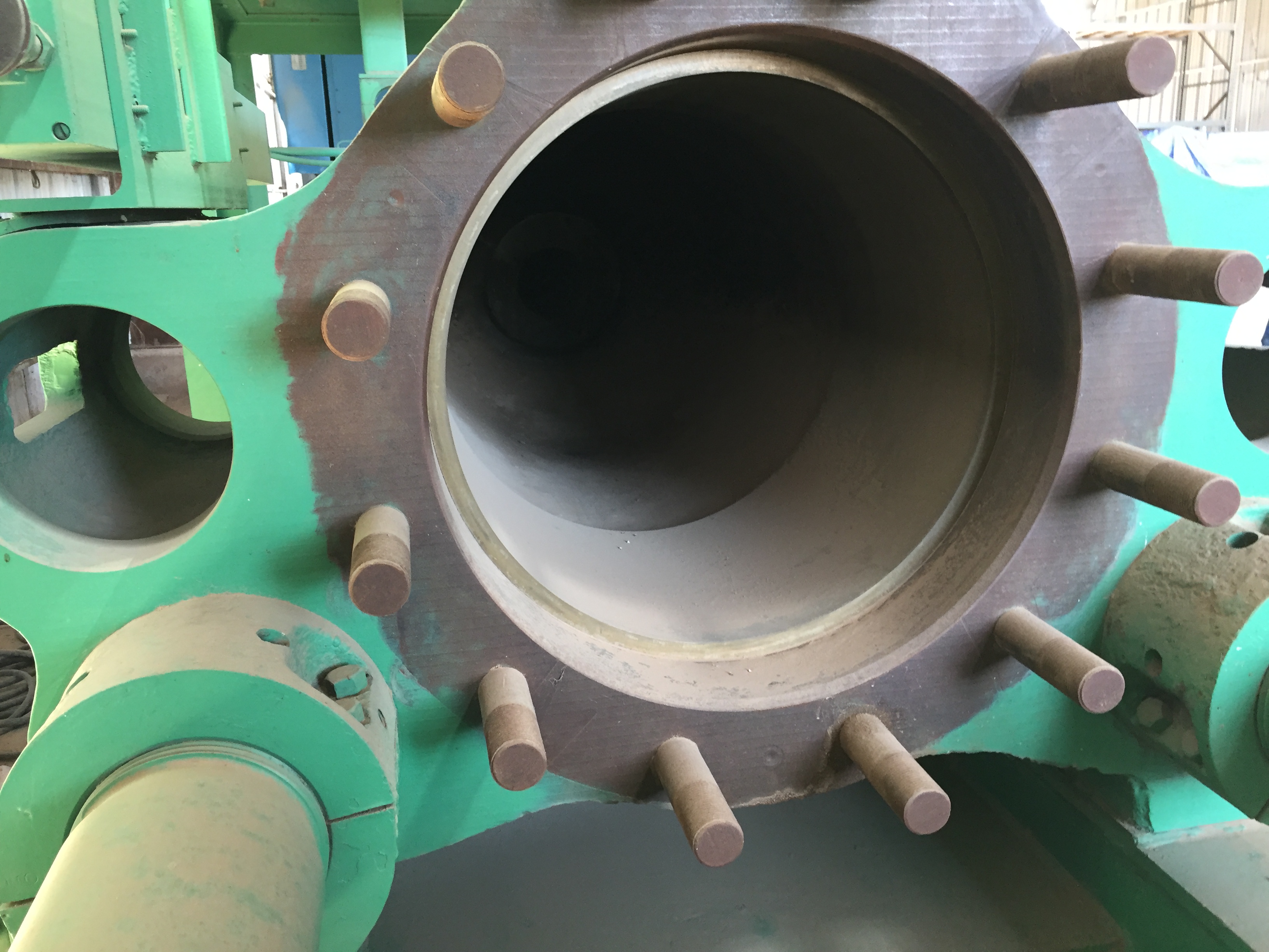 Used 700 Ton Loewy Extrusion Press; 4 1/2" x 16" Billet