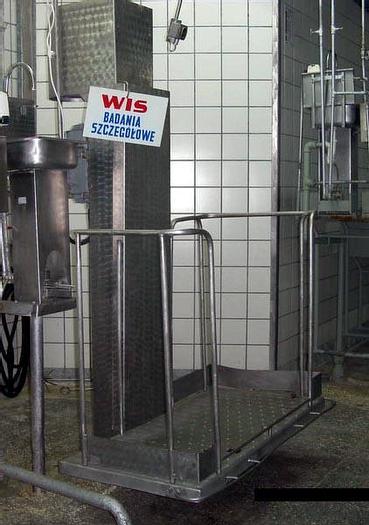 Used Nierdzewne śrubowe i hydrauliczne podesty ruchome