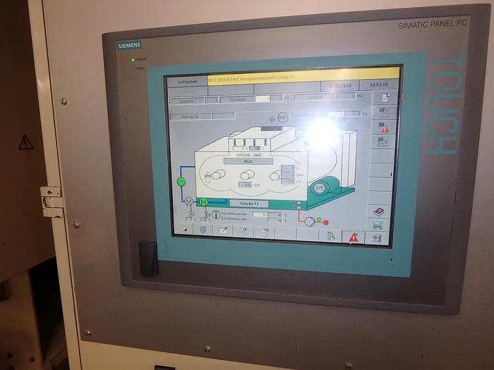 Gebraucht Doppel-Überschlagconche FRISSE DÜC-4-GL, mit Rezeptsteuerung, Baujahr 2001.