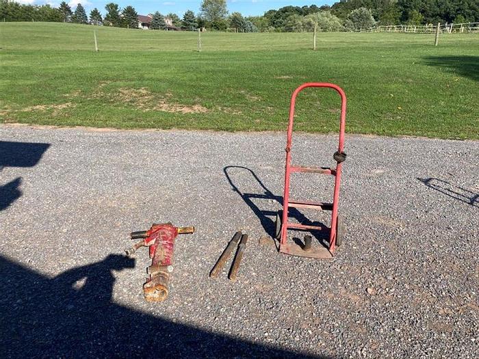 Used 1996 Ingersoll-Rand 90 PSI Jack Hammer / Air Powered Pavement Breaker / Chipping Hammer