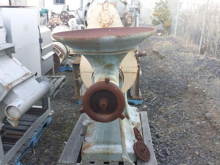 Used Extruder, 8" Dia., Enterprise, Meat, 30 HP, 1/16" Dies, #S320050