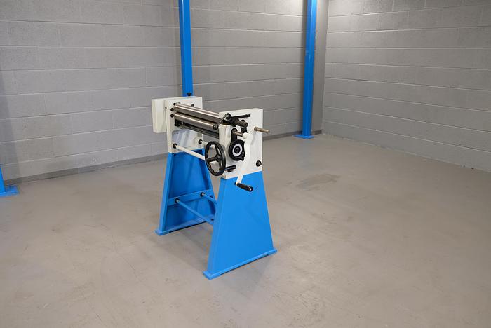 MACH-ROLL 600mm x 60mm geared bending rollers