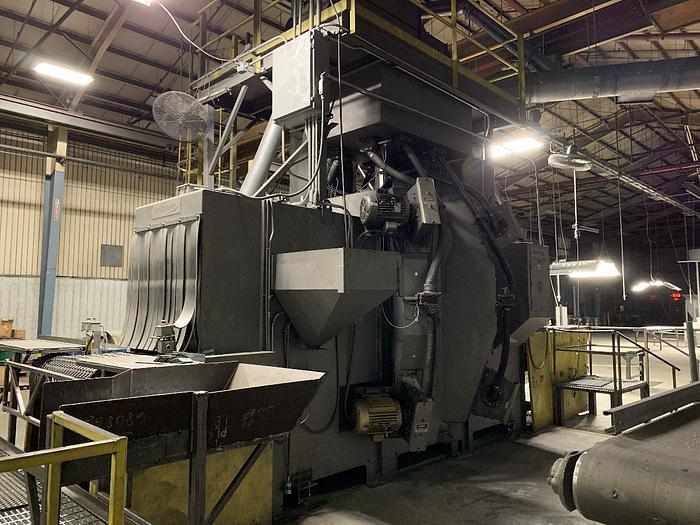 Used 2006 PANGBORN 8 WHEEL CONTINUOUS MESH BELT MACHINE (On Hold)