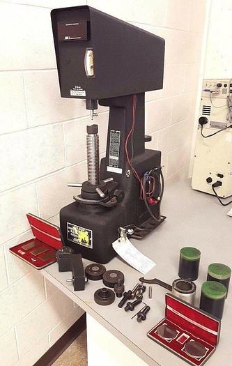 Used Rockwell Hardness Tester Wilson Digital Steel Brass Metal Testing with Tooling