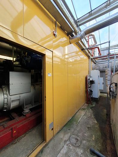 Used 1 x 2MW MTU 204000L62 Natural Gas Engine-Generator Package (USED) 50Hz