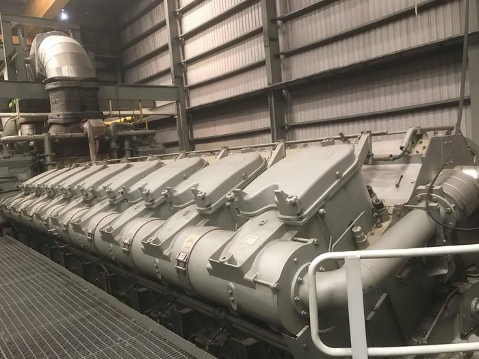 Used 57MW Diesel Fuelled Power Plant (USED) 50Hz