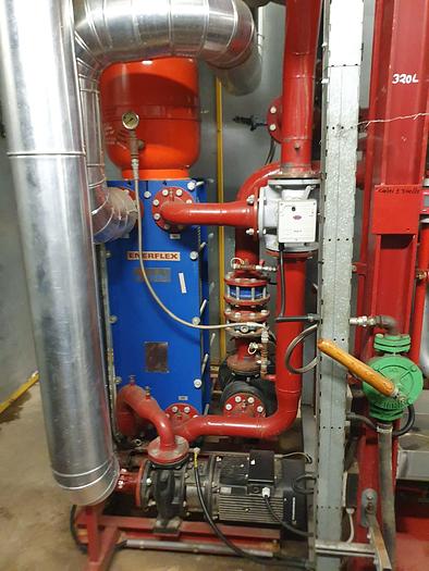 Used 1 x 2MW MTU 204000L62 Natural Gas Engine-Generator Package (USED) 50Hz