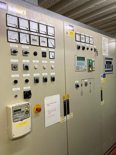 Used 1 x 1.1MW Back Pressure Steam Turbine-Generator Package (USED) 50Hz