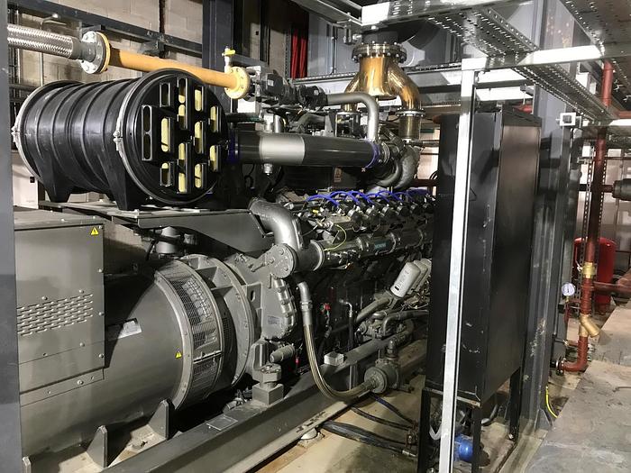 Used 10 x 1MW Siemens SGE-56SL Natural Gas Engine-Generator Packages (USED) 50Hz