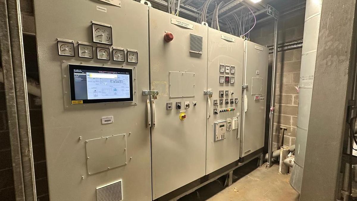 Used 1 x 7.1MW Condensing with Extraction Steam Turbine-Generator Package (USED) 50Hz