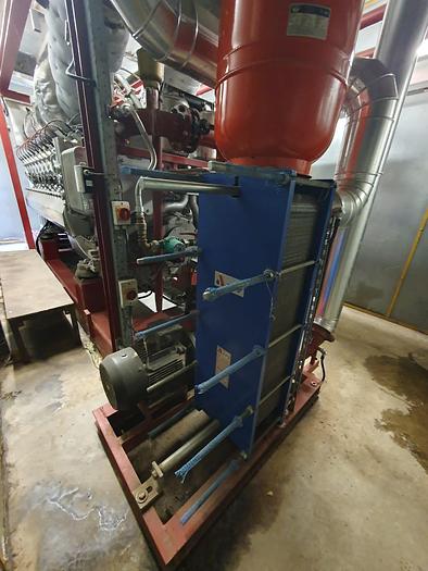 Used 1 x 2MW MTU 204000L62 Natural Gas Engine-Generator Package (USED) 50Hz