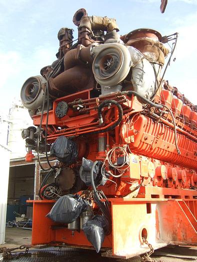 Used 2 x 3.3MW Natural Gas Fuelled Engine-Generators (USED) 50hz