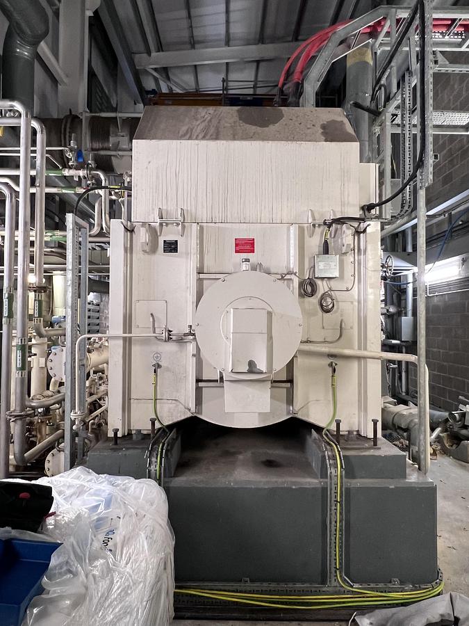 Used 1 x 7.1MW Condensing with Extraction Steam Turbine-Generator Package (USED) 50Hz