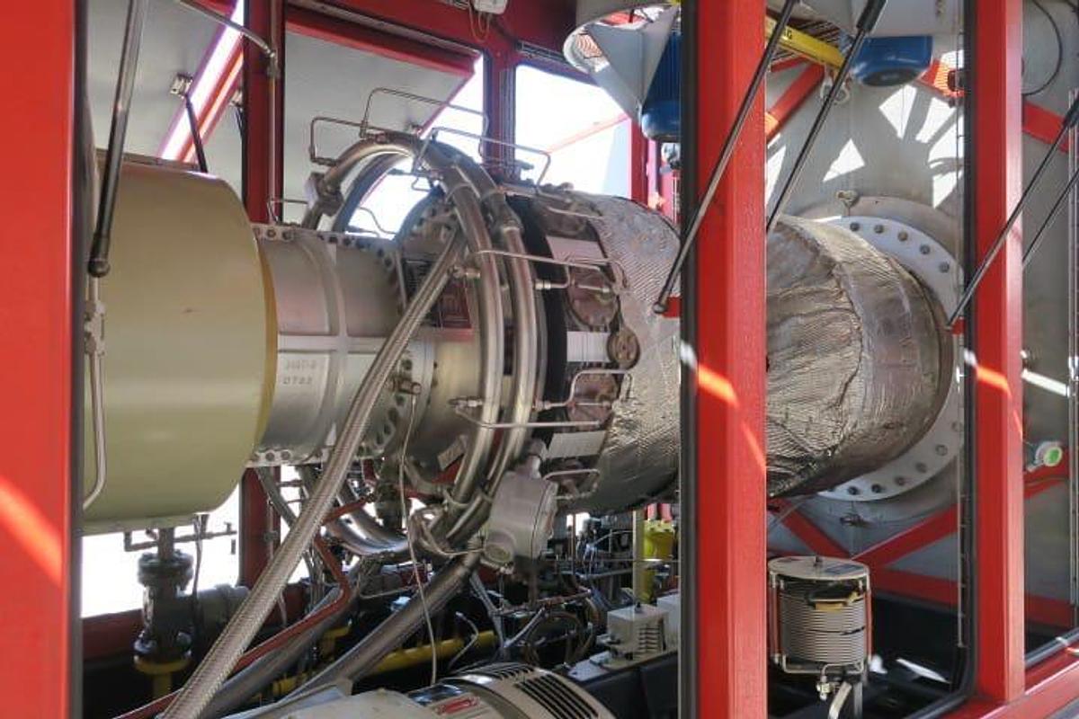 Used 1 x 5.2MW Solar T60 Gas Turbine-Generator Package (USED) 50Hz