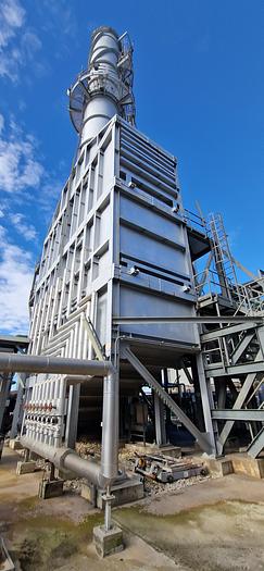 Used 1 x 40t/hr Heat Recover Steam Generator (HRSG) & 12MW Steam Turbine-Generator Package (USED) 50Hz