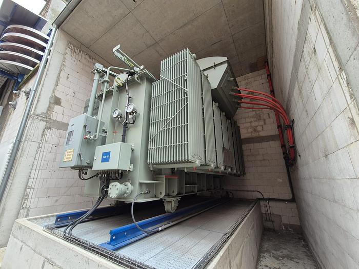 Used 1 x 25,000KVA Step Up Transformer 6.3kV - 20kV (USED) 50Hz