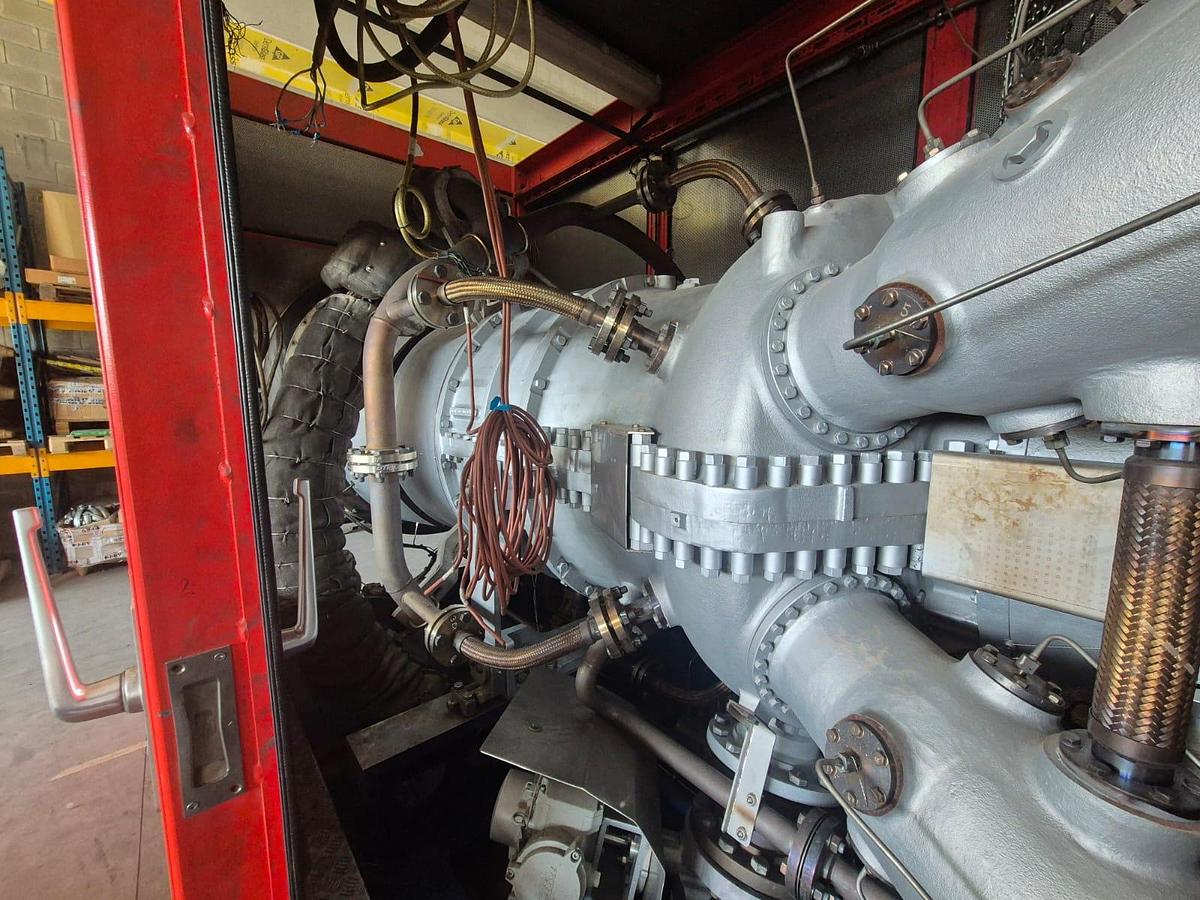 Used 1 x 7MW Kawasaki M7A-03D DLE Gas Turbine-Generator Package (USED) 50Hz