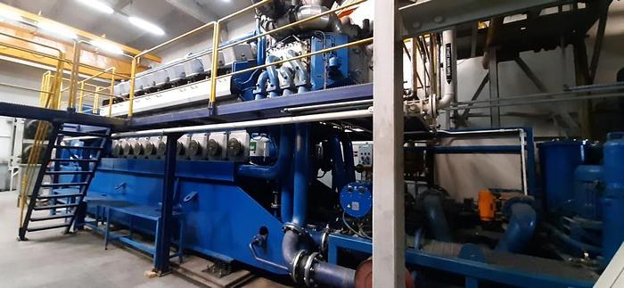 Used 1 x 12MW Natural Gas Fueled CHP Power Plant (USED) 50Hz