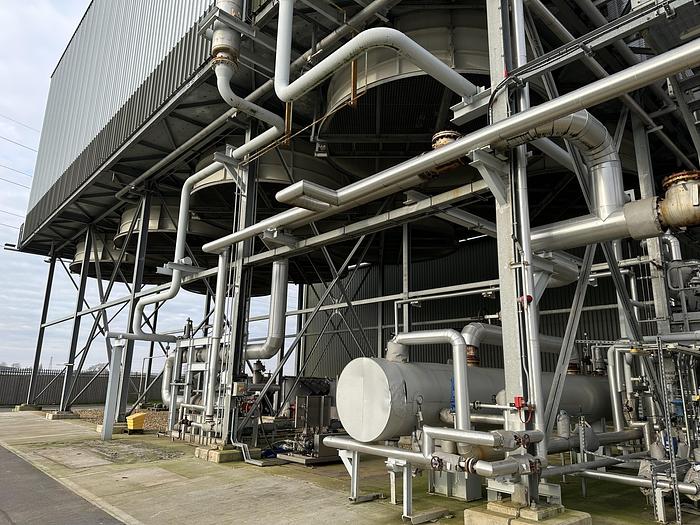 Used 1 x 45t/hr Air-Cooled Condenser (USED) 50Hz