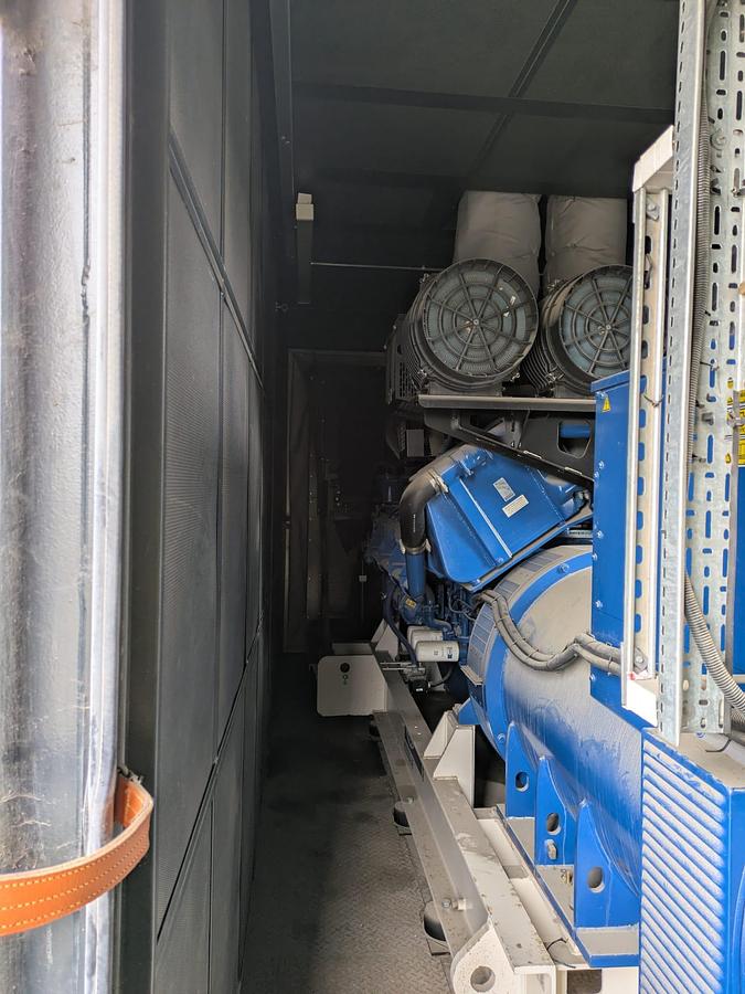 Used 1 x 2MW Containerized Diesel Engine-Generator Package (USED) 50Hz