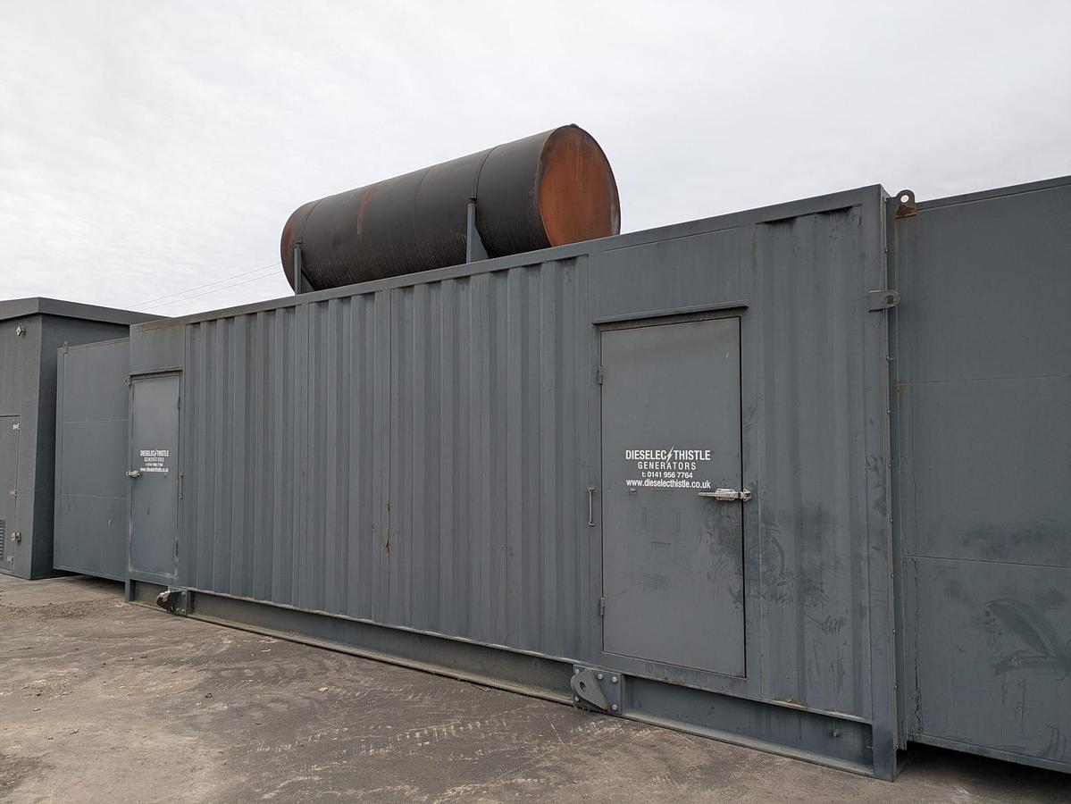 Used 1 x 2MW Containerized Diesel Engine-Generator Package (USED) 50Hz