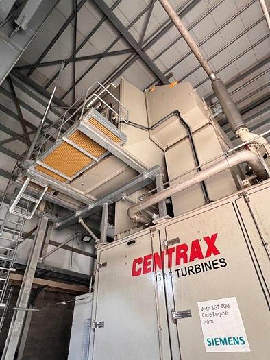 Used 1 x 12MW Centrax CX-400 Gas Turbine-Generator Package - SGT 400 (USED) 50Hz