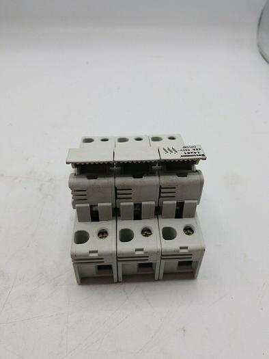 Used Bussmann CH143D 3-Pole Fuse Holder