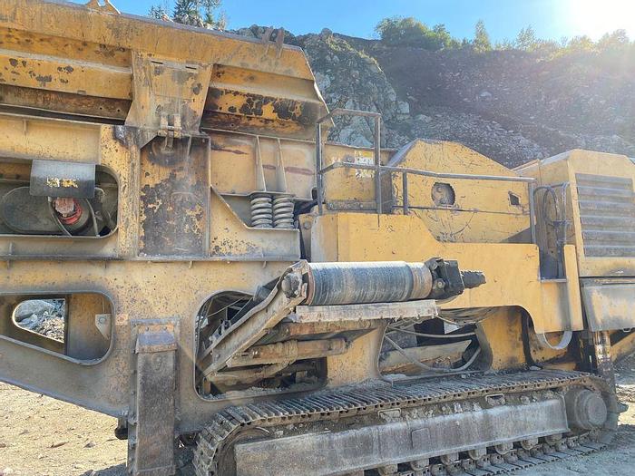 Used 2007 Extec C12+ tracked jaw crusher