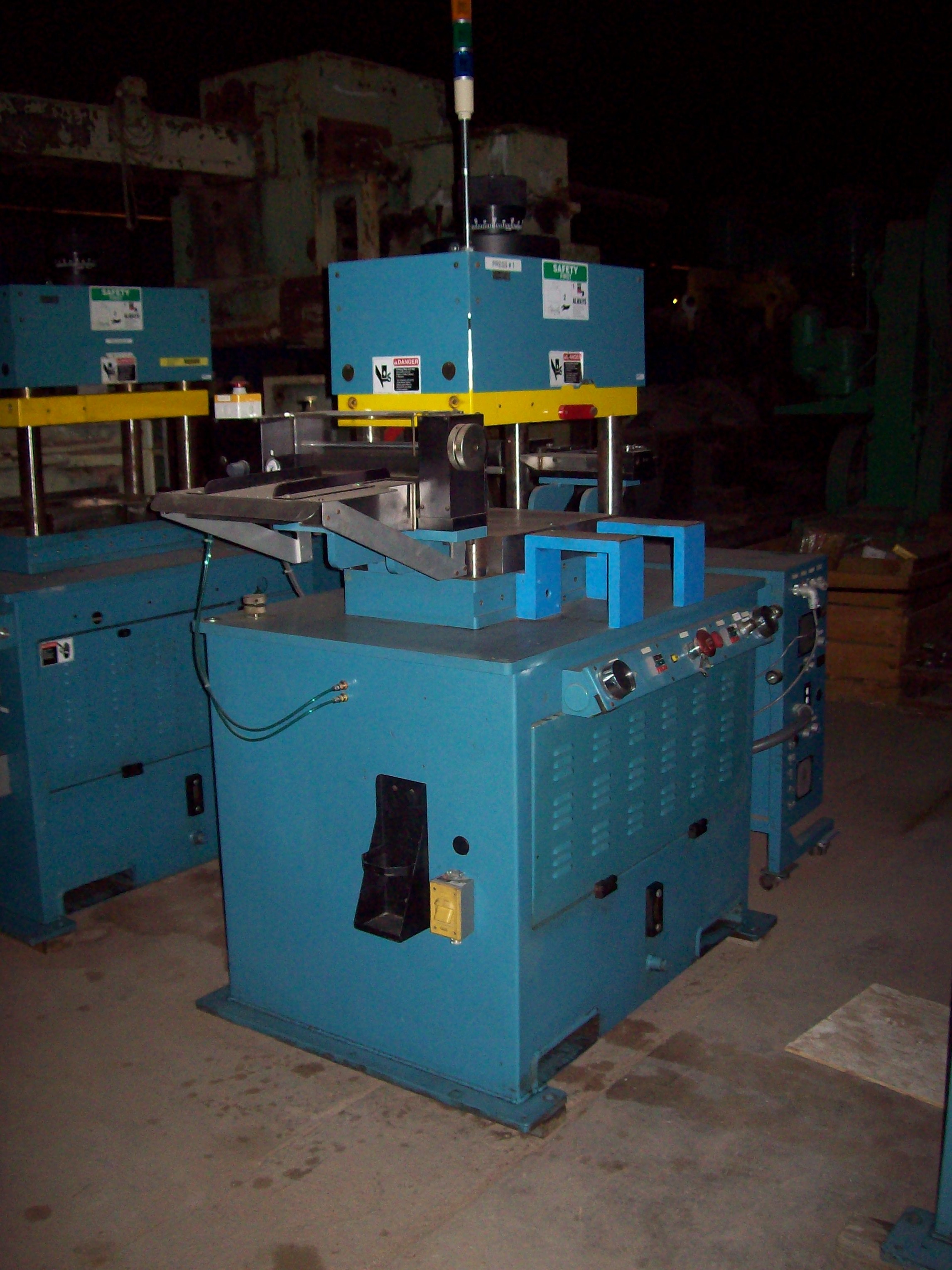 Used 60 Ton PRECO Model 1420-L-CCD 4-Post Down Acting Hydraulic Press