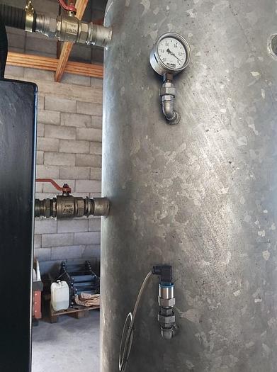 Gebraucht Vakuumanlage mit 3 Vakuumpumpen, 450m³/h, VB.MM 0140-A3-1, Busch, gebraucht getestet, Video