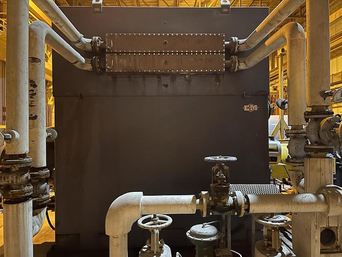 Used 10 MW TURBINE GENERATOR EM ELECTRIC MACHINERY BRUSHLESS SYNCHRONOUS GENERATOR REBUILT 2018