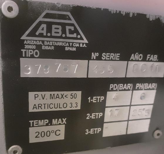 Usado Compressor ABC Arizaga Bastarrica y Cia 18,5kw