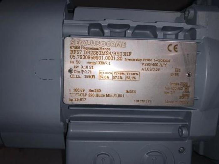 Servomotor RF57 DR2S63MS4 1,35kW