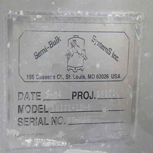 Used Unloader, Bag, Bag Break Station, S/st, Sanitary, Dust Coll, #S743303