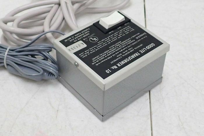 Used Good-Lite Transformer No. 10 with Headlight, GE 789 Halogen Bulbs & Extras