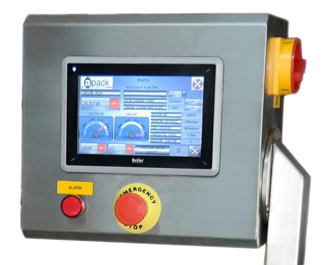 Apack Model MAP 25 Tray Sealing and MAP Packaging Machine