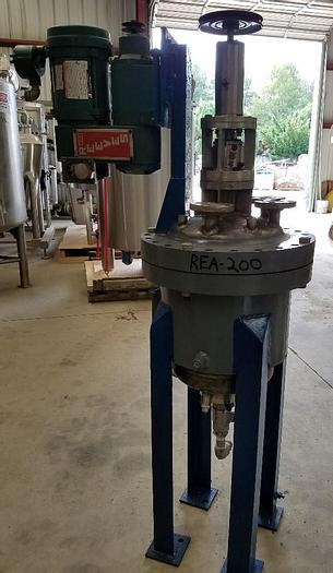 Used 5 GALLON BRIGHTON REACTOR - 316 S/S - 300 PSI INTERNAL - 150 PSI JACKET (#9982)