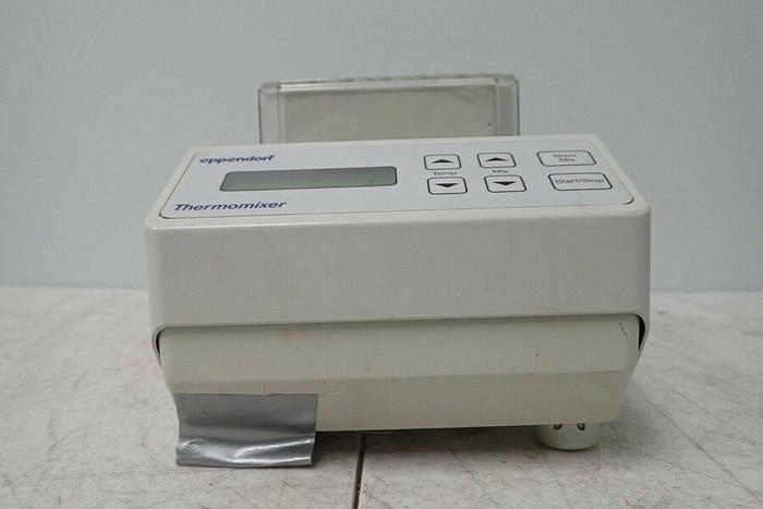 Used Eppendorf 5350 Thermomixer Shaker with 24 x 1.5ml Heat Block & Cover