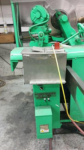 Used 85" LEVER MODEL 500 SINGLE KNIFE BOLONEY CUTTER W/ MISTER 14" DIAMETER