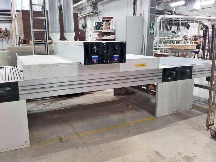 Used Roller Coating / UV line SUPERFICI Supernova
