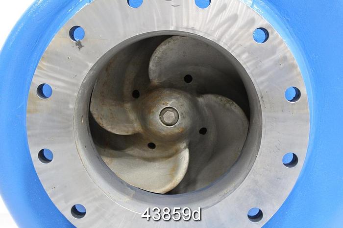 Used Goulds 3175 12x14x22 Pump, Stainless Steel Casing, 4-Vane Stainless Steel Impeller #43859