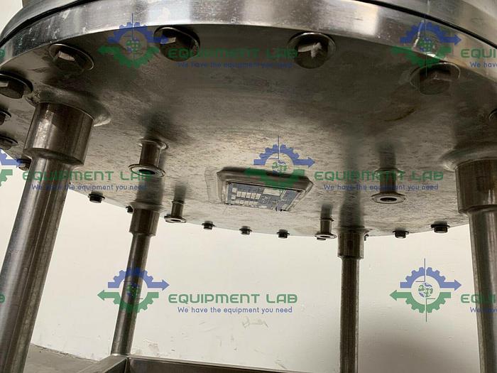 Used Stainless Steel 800mm x 200mm Chromatography Column w/ Micron Filter Mesh 45 PSI