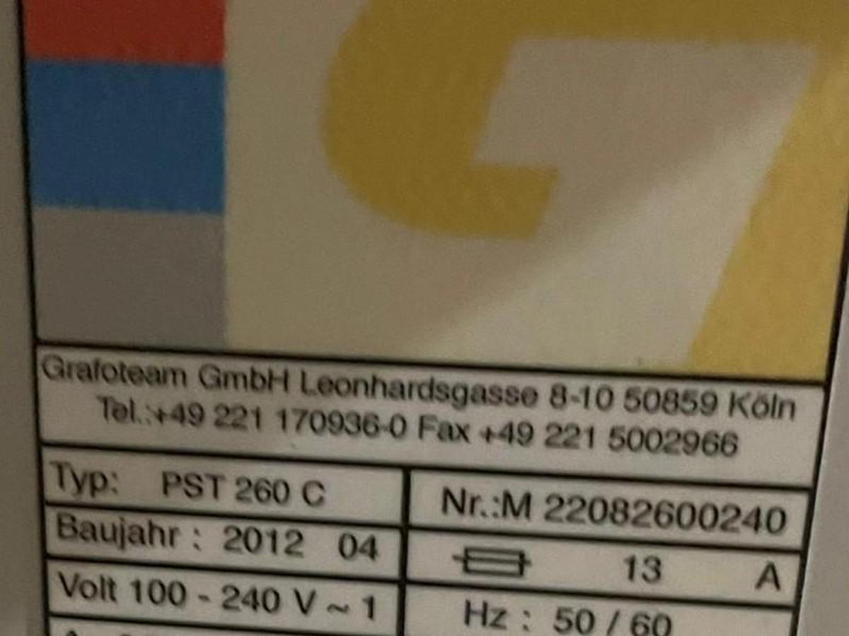 Gebruikt PST 260c Plaat stacker 2012