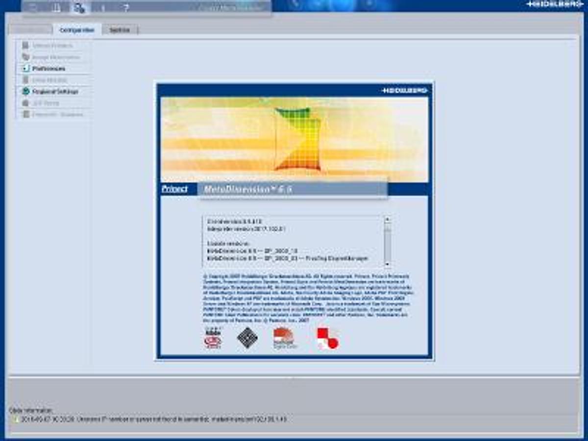 Used Prinect Meta Dimension 12 4UP