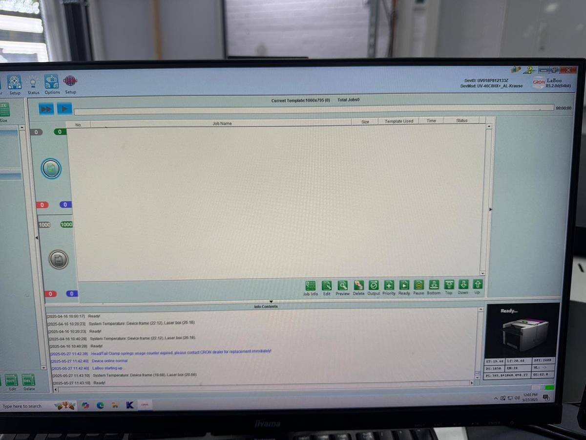 Gebruikt 2019 CRON UVP-46128+x+