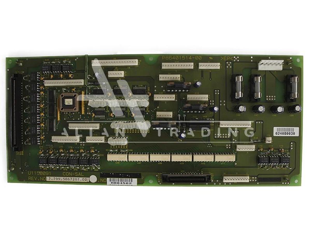 Gebruikt U1150091-01 CON-SAL PCB