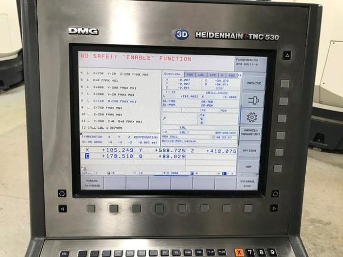 Used 2008 DMG DMU 100 MonoBlock